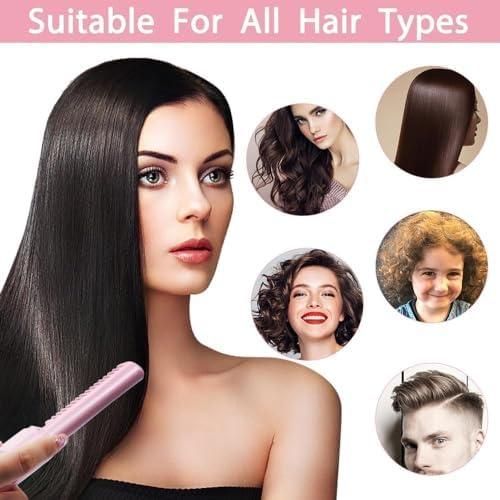2 in 1 Rechargeable Hair Straightener