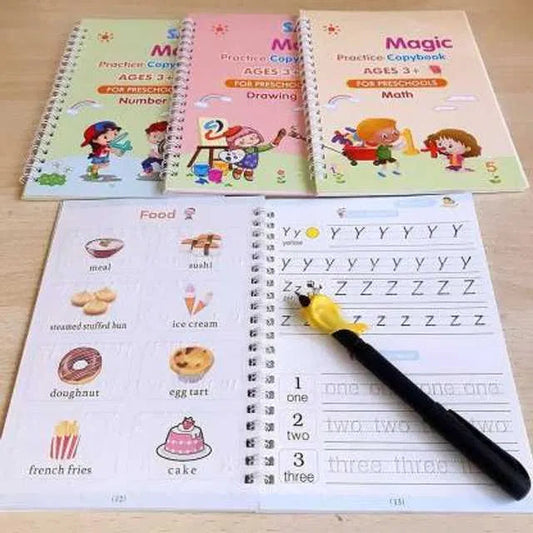Sank Magic Practice Copybook 4 for Kids