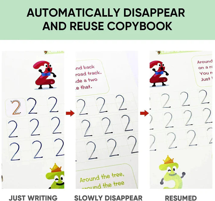 Sank Magic Practice Copybook 4 for Kids