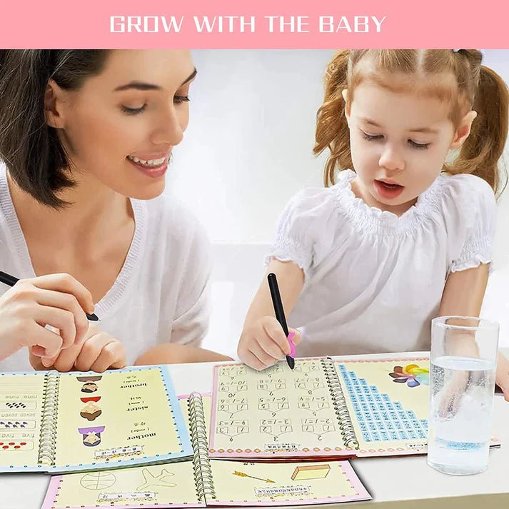 Sank Magic Practice Copybook 4 for Kids