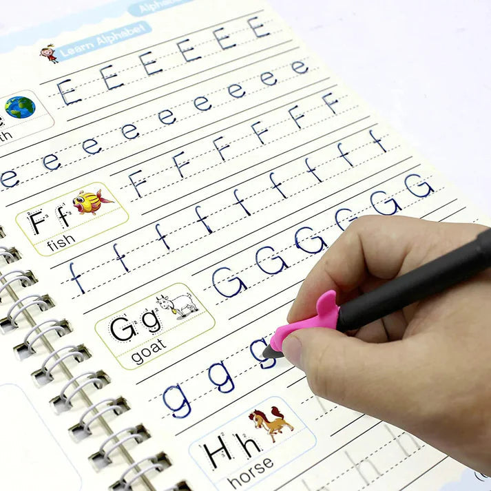 Sank Magic Practice Copybook 4 for Kids